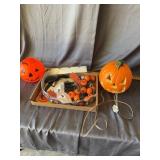 Vintage Halloween Holiday Decor Beistle Witch and