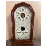 Antique Ithaca Calendar Clock Co No 11 Double Dial
