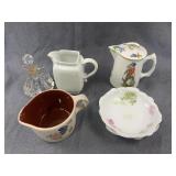 Ceramic Pitchers, China Dishes, and Tableware