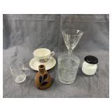 Mixed Glassware and Ceramics Collectibles