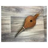 Wood and Leather Fireplace Bellows