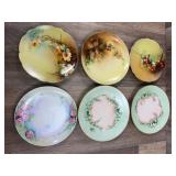 Hand Painted Bavarian and French Porcelain