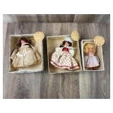 Vintage Nancy Ann Storybook Dolls Collection of 3