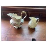 Antique Belleek Irish Porcelain and Cauldon Ware P