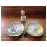 Vintage Porcelain Choir Boy Figurine and Decorativ