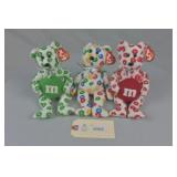 M&M's Ty Beanie Babies Set