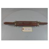 Indian Carving Knife & Fork Set w/hand carved shea
