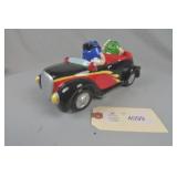 Galerie M&M's Ceramic Black Sports Car