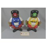 M&M's Nutcracker Toy Soldiers Blue & Yellow Disp.