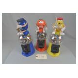 M&M's Candy Dispenser Banks Quantity 3