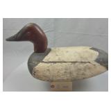 Vintage Drake Canvasback Large Wood Duck Decoy