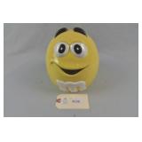 Galerie M&M's Yellow Ceramic Cookie Jar