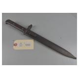 Bulgarian M1888 Bayonet  W/V&N Scabbard