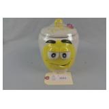 Galerie M&M's Yellow Ceramic Cookie Jar