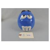 M&M's Blue Ceramic Cookie Jar