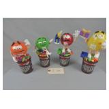 M&M's Dispensers Quantity 4
