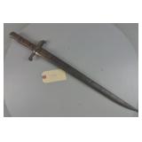 Portuguese Guedes or Kropatschek bayonet Mod 1885