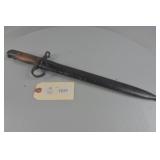 1923, Siamese typ. 66 Mauser Bayonet W/Scabbard