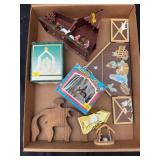 Vintage Christmas Nativity Scenes And Ornaments Co
