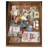 Vintage Dollhouse Miniatures and Furniture Lot
