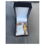 Vintage Benrus Watch Head and Ladies Gold Tone Wri
