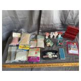 Vintage Dollhouse Miniature Furniture And Craft Su