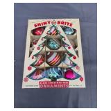 Vintage Shiny Brite Glass Christmas Ornaments Boxe