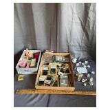 Vintage Dollhouse Furniture Miniature Hardware and