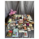 Large Lot of Vintage Dollhouse Miniatures and Craf