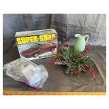 Vintage Chrysler Sebring Model Kit Ceramic Pitcher