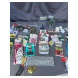 Collection of Vintage Christmas Village Miniatures