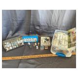 Vintage Collectible Thimble Collection Display Box