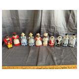 Vintage Ceramic Salt and Pepper Shakers Collection