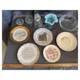Vintage Calendar Plates Souvenir Dishes and Decora