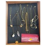 Assorted Gold-Tone and Silver-Tone Fashion Necklac