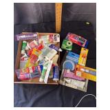 Assorted Craft Glues, Epoxies, and Adhesive Tapes