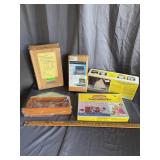 Vintage Dollhouse Miniature Kits and Model Boat Lo