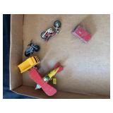 Vintage Snoopy Biplane And Diecast Toy Vehicle Col