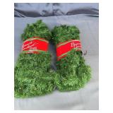 Two Artificial Canadian Soft Needle Christmas Bran