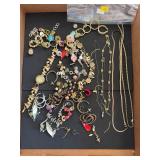 Vintage Costume Jewelry Collection Including Napie