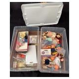Vintage Miniature Dolls and Dollhouse Accessories