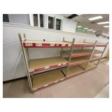 4 Shelf Rack 22.5' x  12' x  64' 1 Section