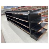 Black Double Sided, Double Ended 15' long 17' Shel