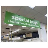 Special Buys Wall Sign Double Sided 2' x 8'