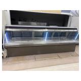 Glass Front Refrigerator Deli Case 12'3' Model esg