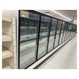 Hussmann 17 Door (30') Freezer Model RL5U