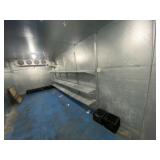 Walk-in Cooler 10' x 37' w/ Contents (except sign)