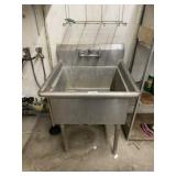 Stainless Steel Sink & Faucet 29x30x14(D) and 4' s