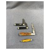Collectible Folding Pocket Knife Lot