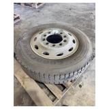 (1) 285/75R-24.5 Low Profile Tire